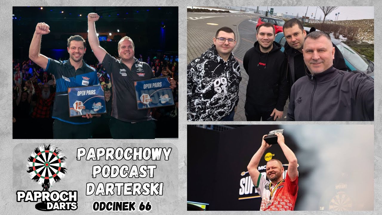 Ruszyły Playersy, Zawodnicy PDC w WDF Dutch Open, Premier League | Paprochowy Podcast Darterski #66