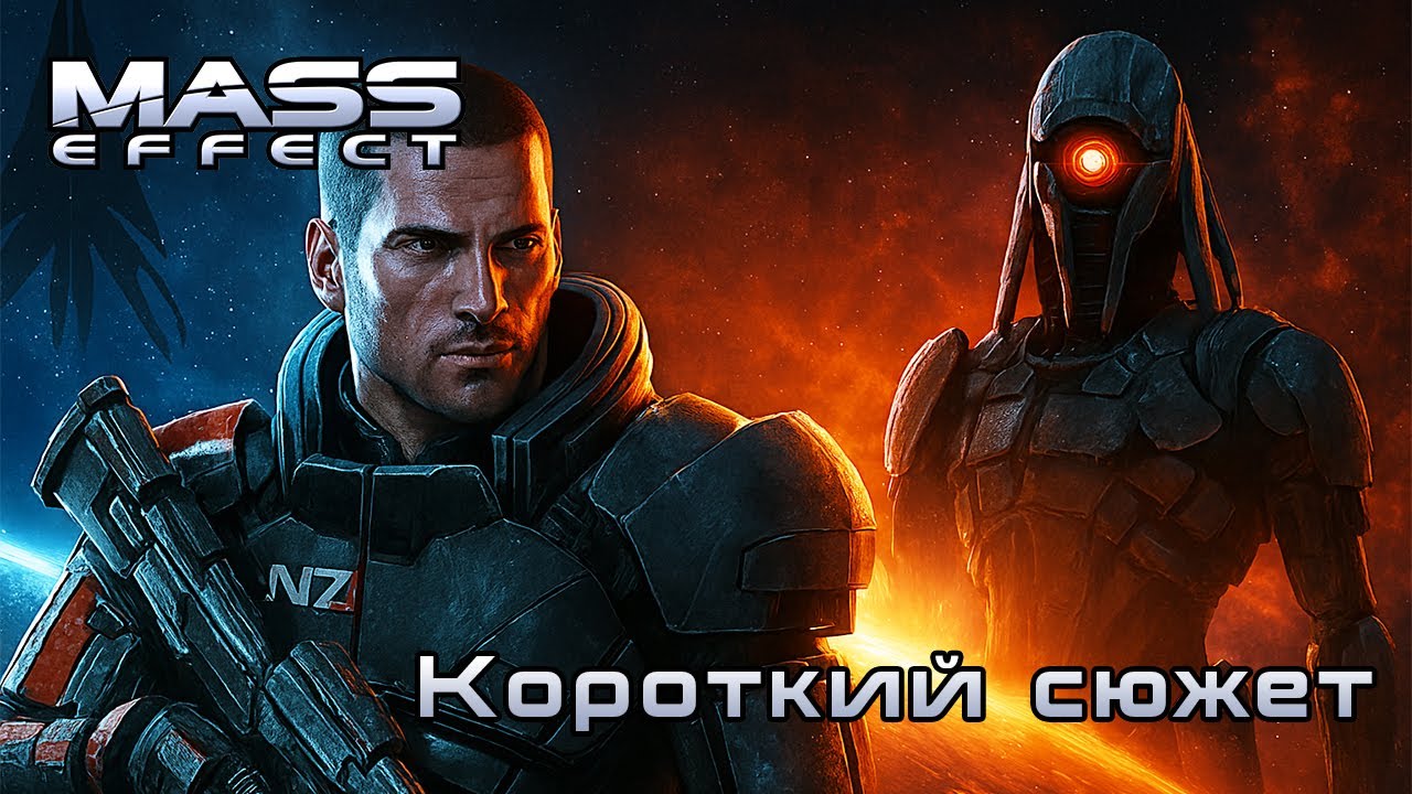 Как один капитан, галактикой путишествовал. Пересказ сюжета: Mass Effect 1