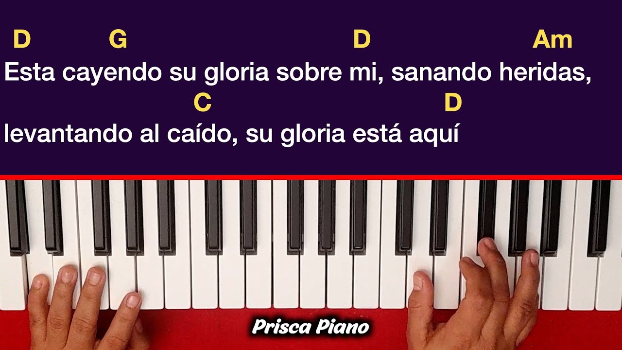 🔥🎹 Piano Tutorial Algo Está Cayendo Aqui y Yo Sé Que Estás Aquí ✅ Super Faciles
