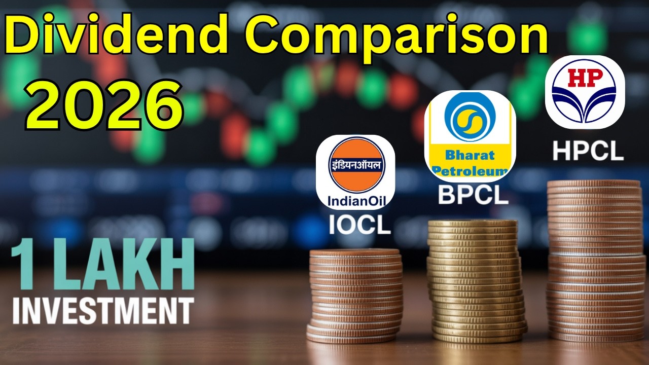 Dividend Income Reality Check | Indian Oil vs BPCL vs HPCL | Best Dividend Stocks India🇮🇳 With Proof