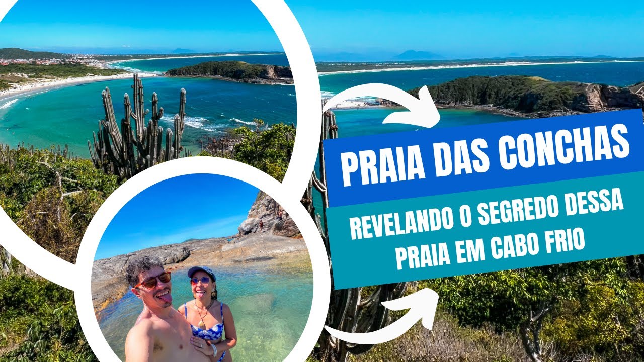PRAIA DAS CONCHAS: Revelamos um LOCAL SECRETO em CABO FRIO que vai SURPREENDER