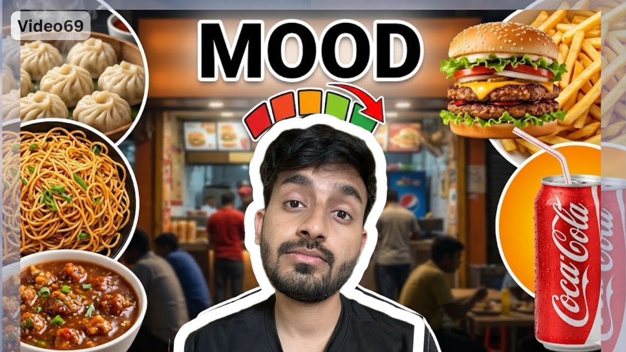Mood kharab tha... ☹️ then this happened! 🍔🍟 (100 Days Vlog Challenge)