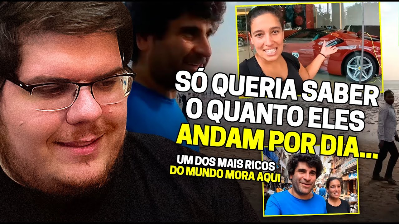 CASIMIRO REAGE: A CIDADE MAIS RICA DA ÍNDIA - MUNDO SEM FIM | Cortes do Casimito