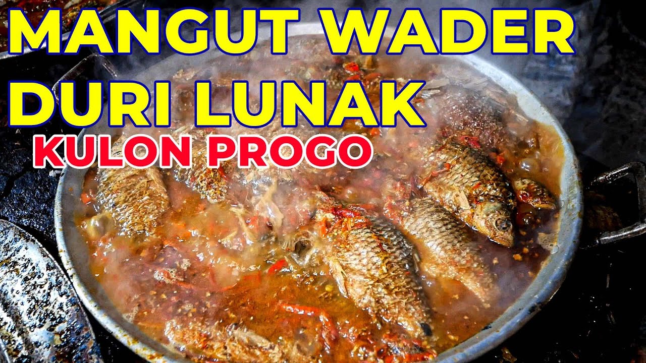 AMAZING !! WADER TULANG LUNAK SEGEDE NILA||KULINER JOGJA||MANGUT MBAH SRI