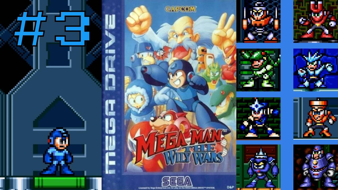 Mega Man: The Wily Wars прохождение (Sega MD) #3