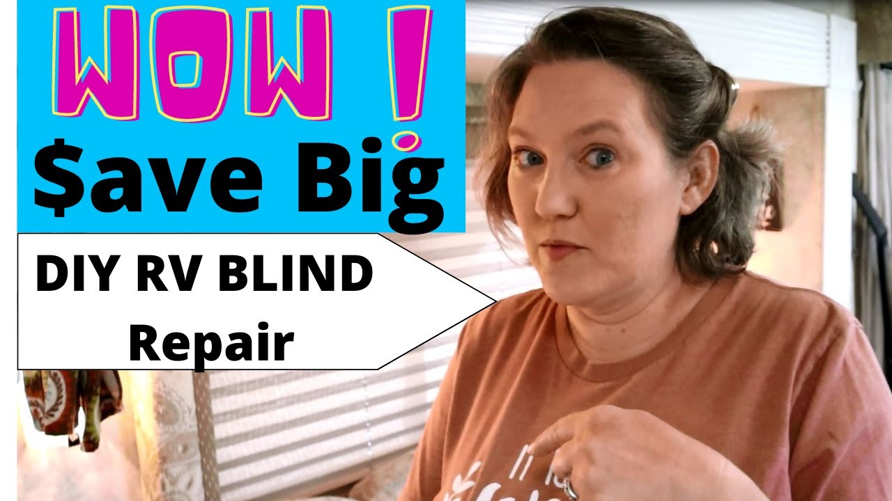 Episode 69: How to Repair RV Window Blinds - Save Money!