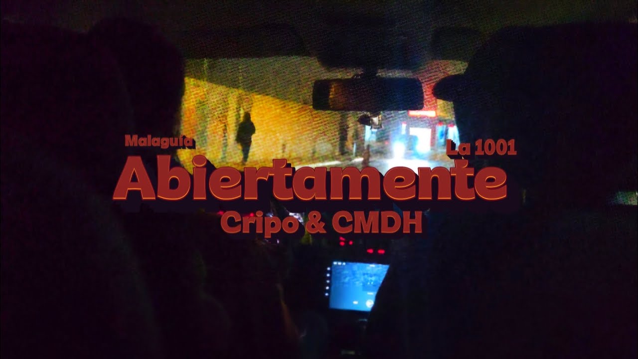 Abiertamente - Cripoterife & CMDH (Visualizer) | Malaguía 