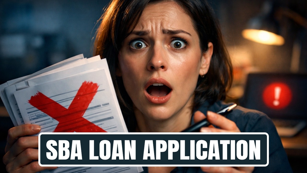 SBA Loan Application Mistakes That Get You Denied