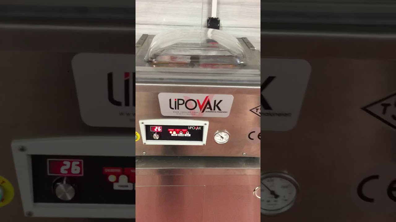Vakum makinesi - Marine edilmiş Et, Lipovak  MV 20 ile lezzete katın. Marinated Meat, Lipovak MV 20.