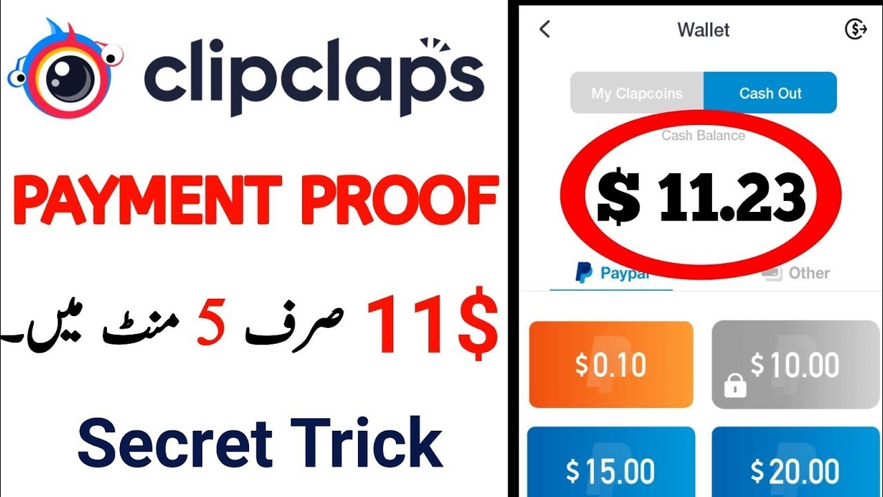 ClipClaps Fast Earning - ClipClaps Payment proof - Earn Money Online Without Investment