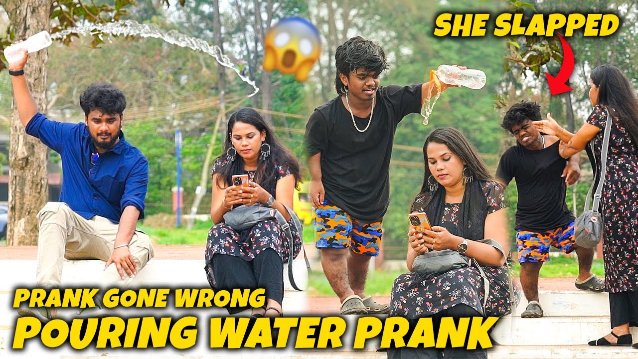 மரண அடி😱Pouring Water Prank Gone Wrong🤬Reaction Pranks 2024😰 @Nellai360