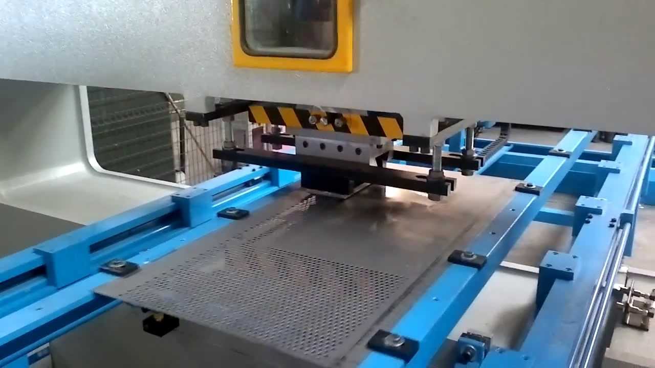 Multi punch hole perforation press