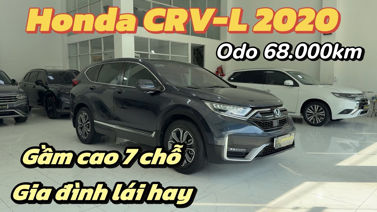 Honda CRV-L 2020 ƯU ĐÃI LỚN - Xe gia đình 7 chỗ tốt nhất | Thu mua ô tô giá cao | Nguyễn Hưng Auto