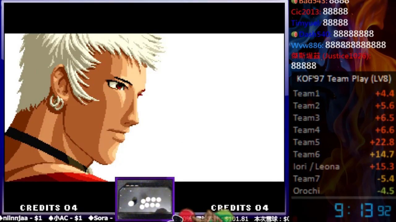 (Old record) [SPEEDRUN] The King of Fighters '97 (8 Expert) in 9:13