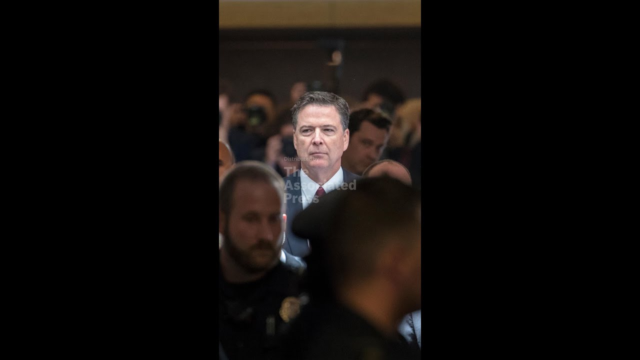 James Comey&rsquo;s first court  appearance after pleading not guilty