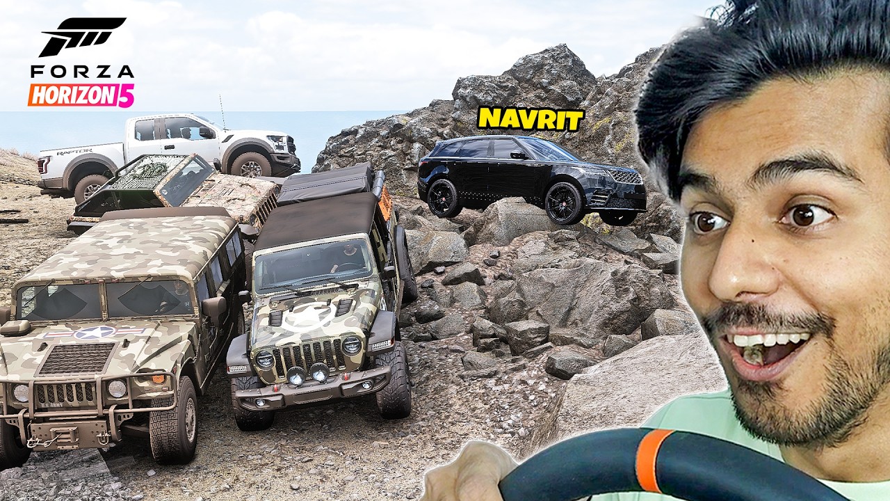 EXTREME OFF-ROADING IN FORZA HORIZON 5 in CONVOY