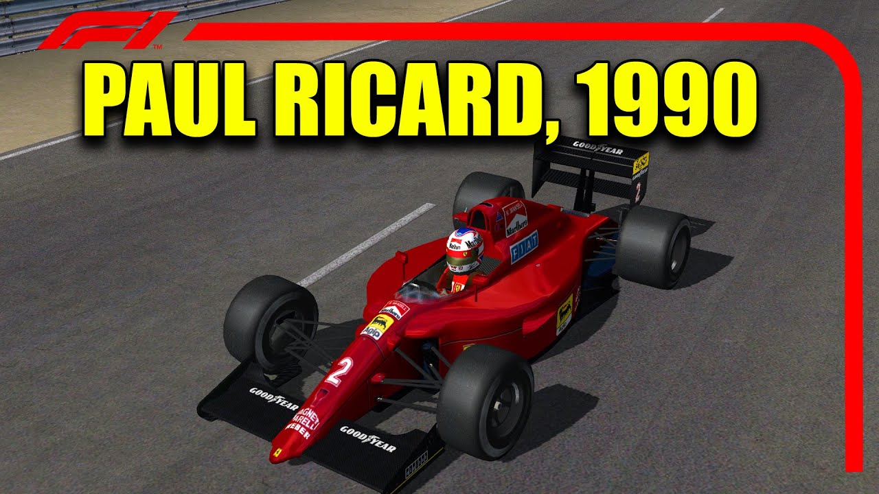 F1 CHALLENGE 1990 C&D 2.0: O LEÃO NIGEL MANSELL ACELERANDO O CARRO DA FERRARI EM PAUL RICARD!