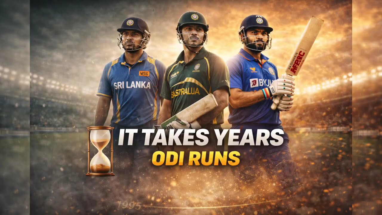 Elite 9 Players: Most Runs in ODI Cricket History (Top Run Scorers of All Time)