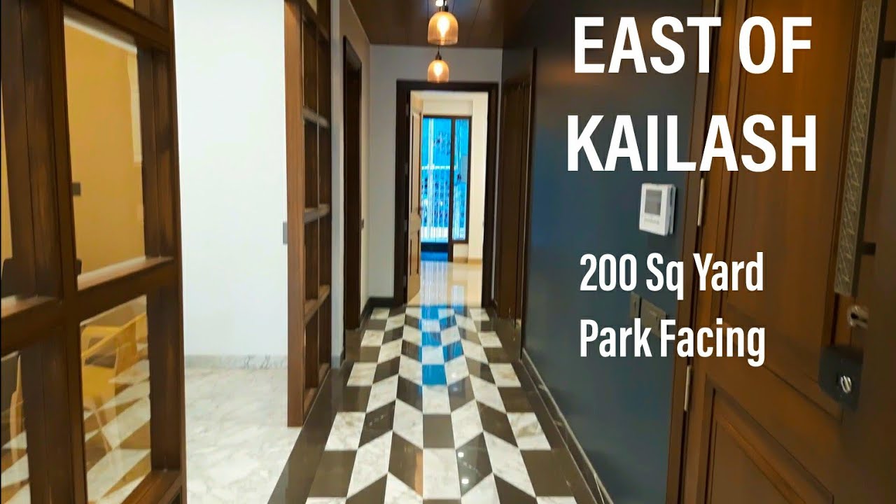A Stunning 3 BHK Floor in South Delhi with Nice Interior Design | 200 Sq Yard | Iamindian