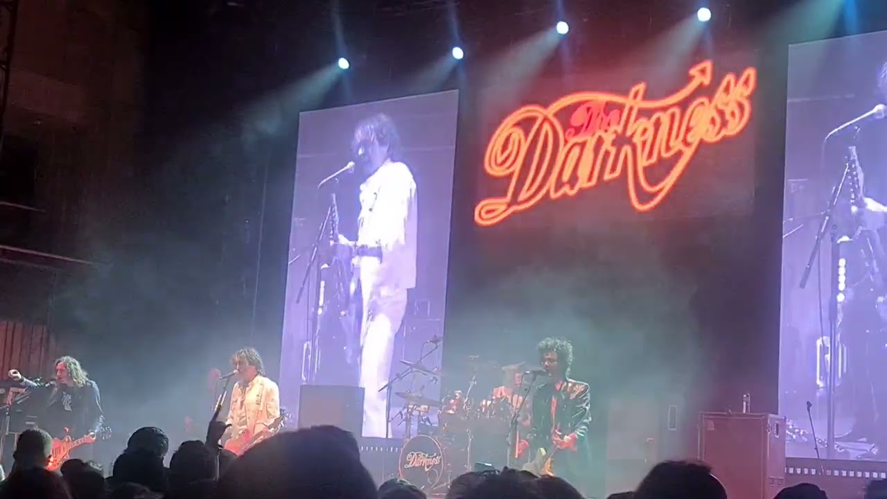 The Darkness live at Bristol beacon 2025.Dreams on toast tour.#bristol #thedarkness