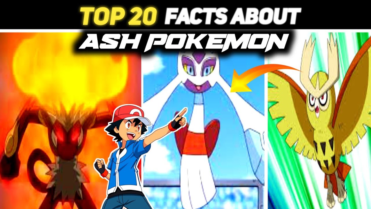 Top 20 unknown facts about Pokemon // Top 20 interesting Facts about Pokemon