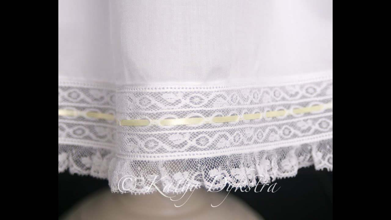 Heirloom Sewing 101 - lace joining
