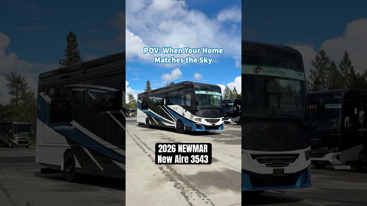 When Your Motorhome Matches the Sky - NEW 2026 Newmar New AIRE 3543 