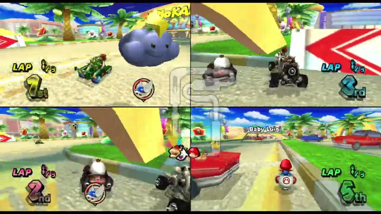 Mario Kart Wii ✦ 4 Players #248