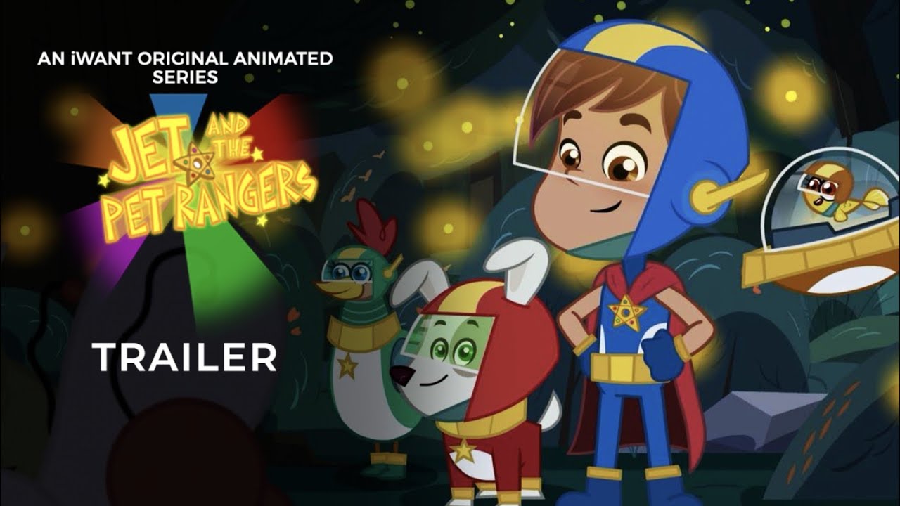 Jet And The Pet Rangers TRAILER  iWant Original Animated Series