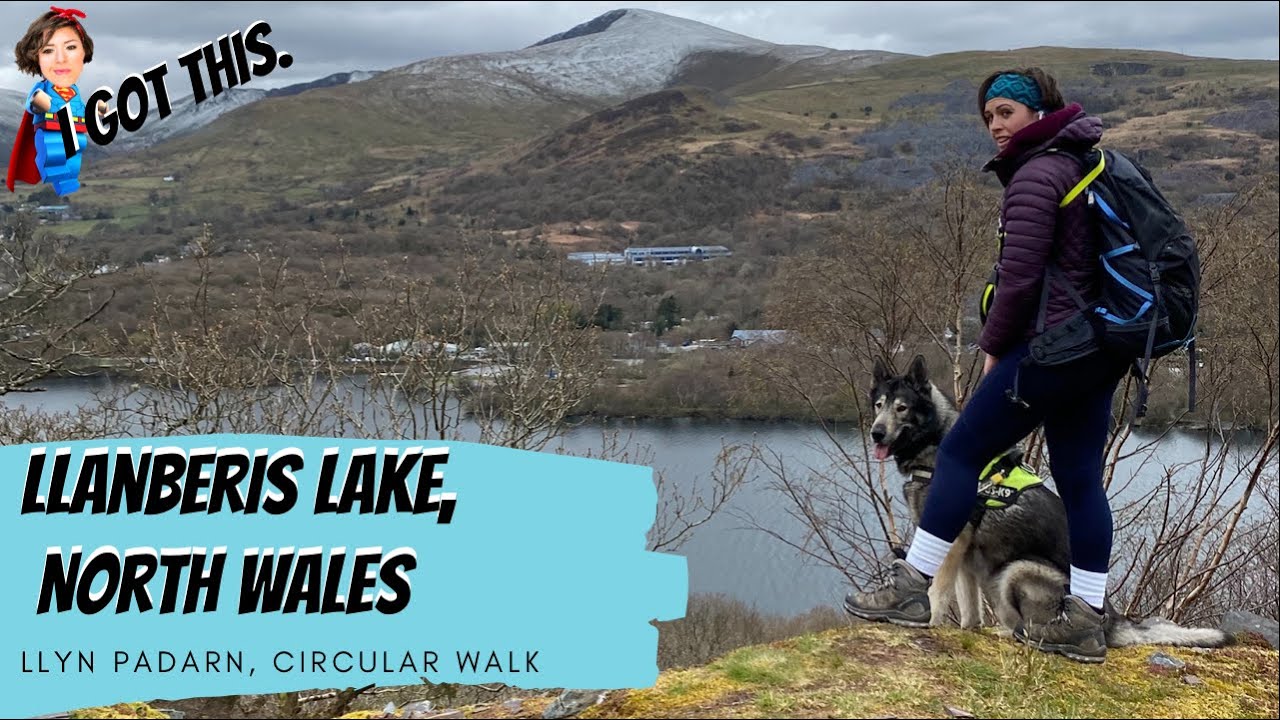 Llanberis Lake (Llyn Padarn), North Wales- ROUTE VLOG  moderate circular walk
