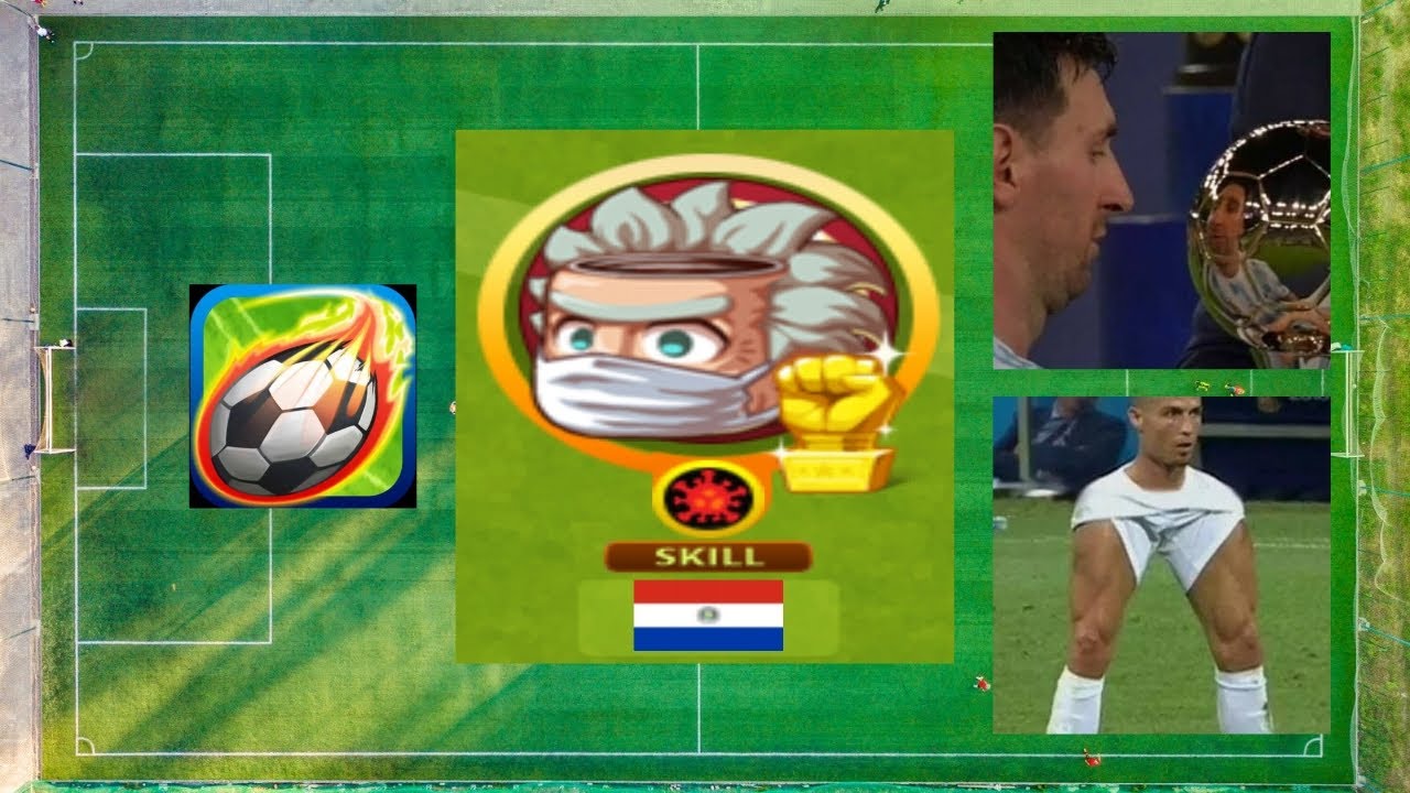 Paraguay [Albert Einstein] Character Fight Mode Gameplay - Head Soccer Indonesia~