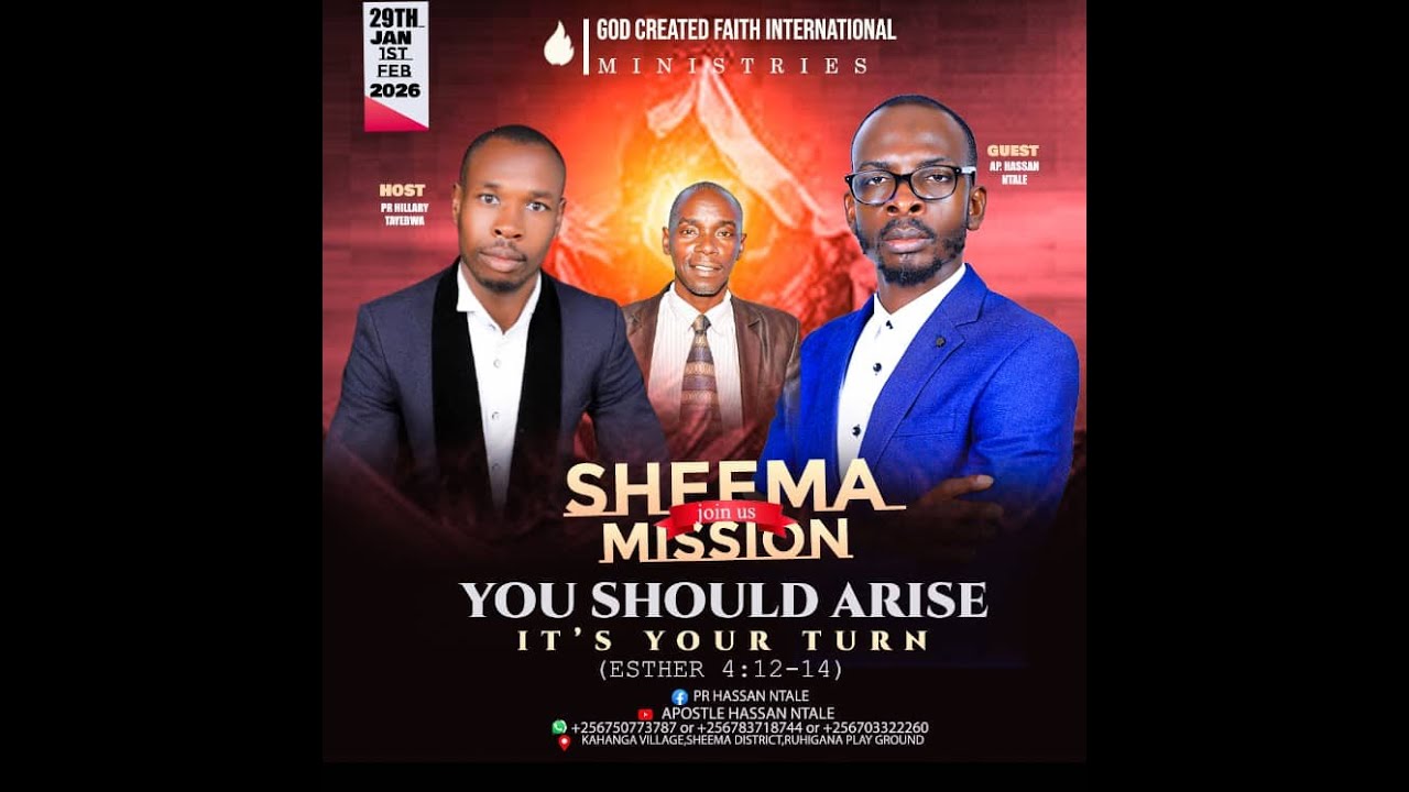 Ruhangana Kasaana,  Sheema Evangelistic Mission Day 3 Live ||Apostle Hassan Ntale 31st-January-2026