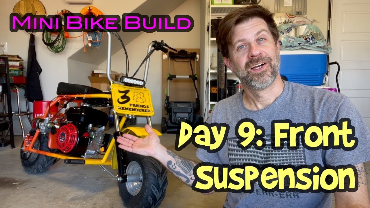 Mini Bike Build #9: Adding Suspension to the Rascal Lite