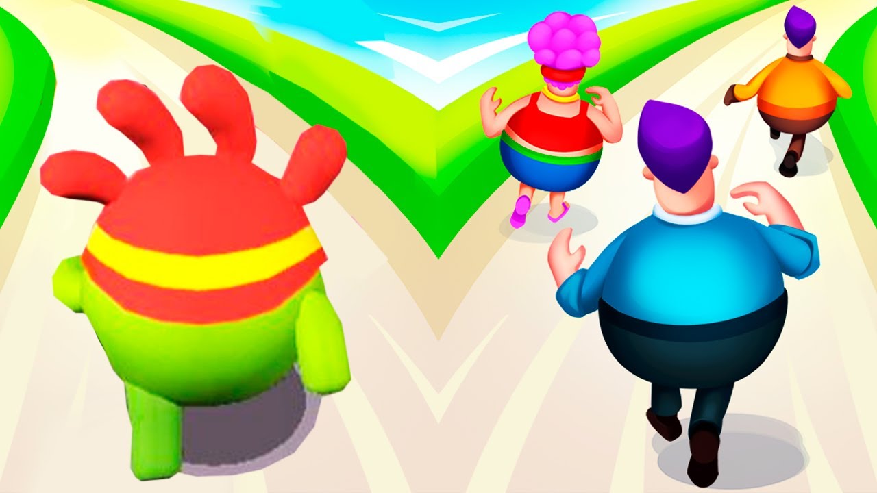 Om Nom Run vs Hurry-Scurry - Multiplayer Racing Comparison