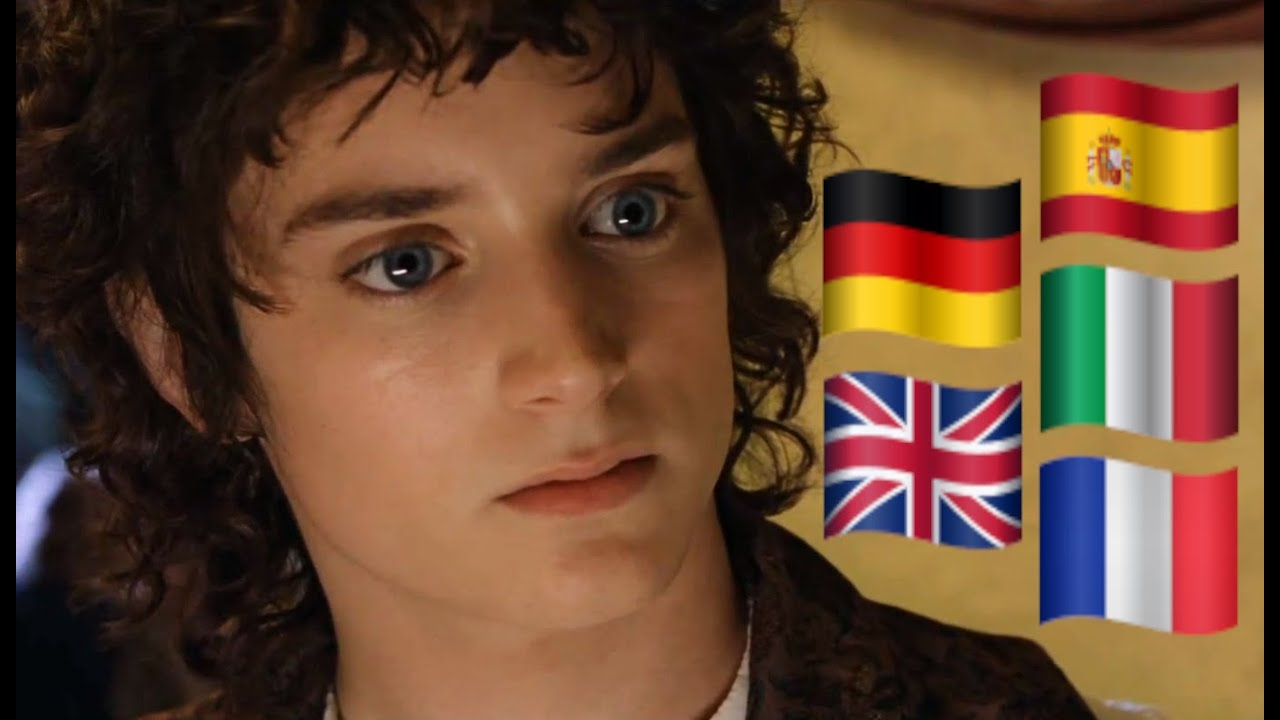 Bilbo Speaks To Frodo in Multiple Languages | The Lord Of The Rings - The Fellowship Of The Ring