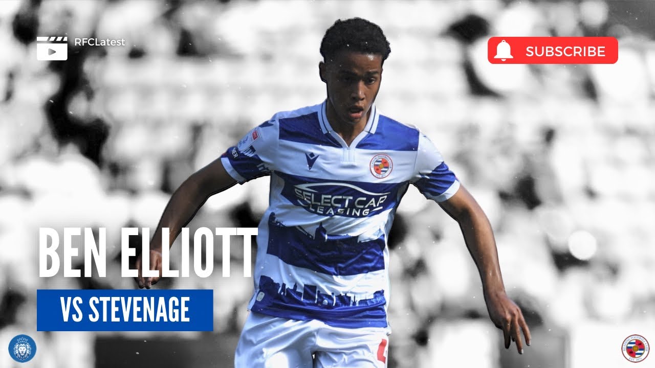 Ben Elliott vs Stevenage | Reading FC Highlights