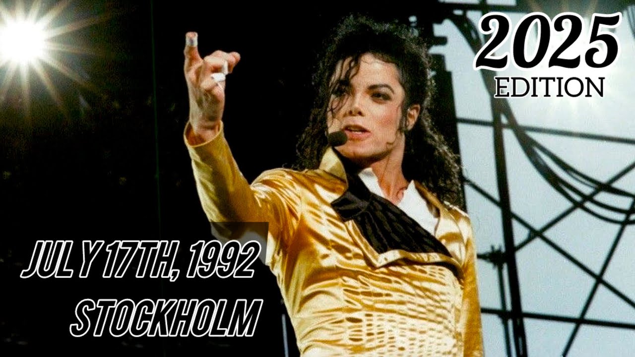 Michael Jackson - Dangerous Tour Live in Stockholm (July 17, 1992)