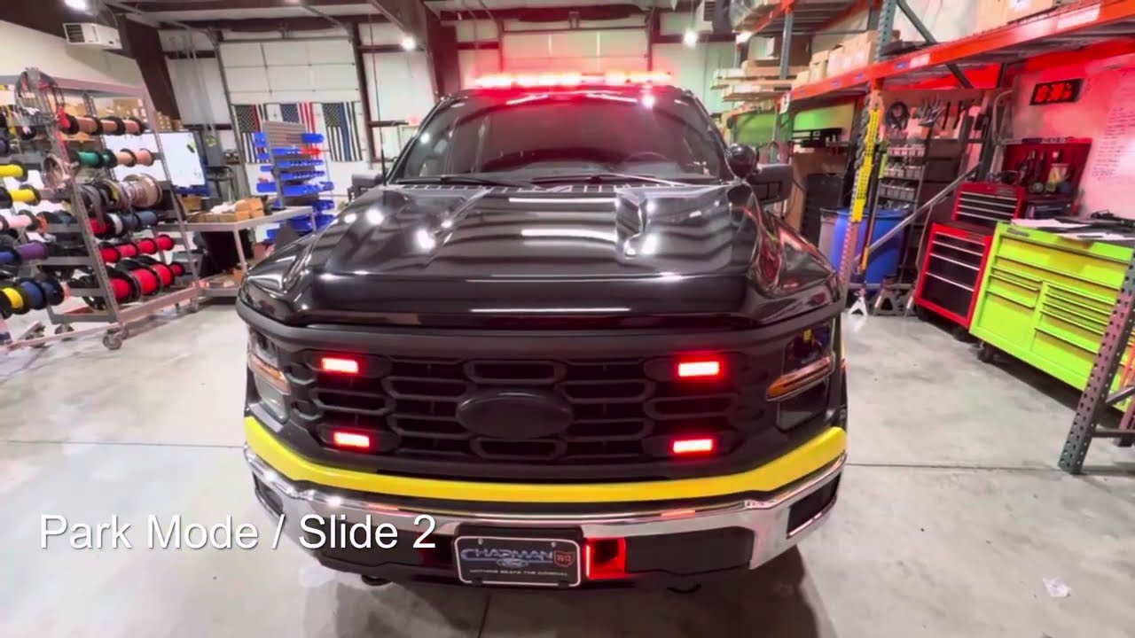 2024 Ford F-150 Responder, Battalion Chief Truck built for Liberty Twp. Fire Dept.