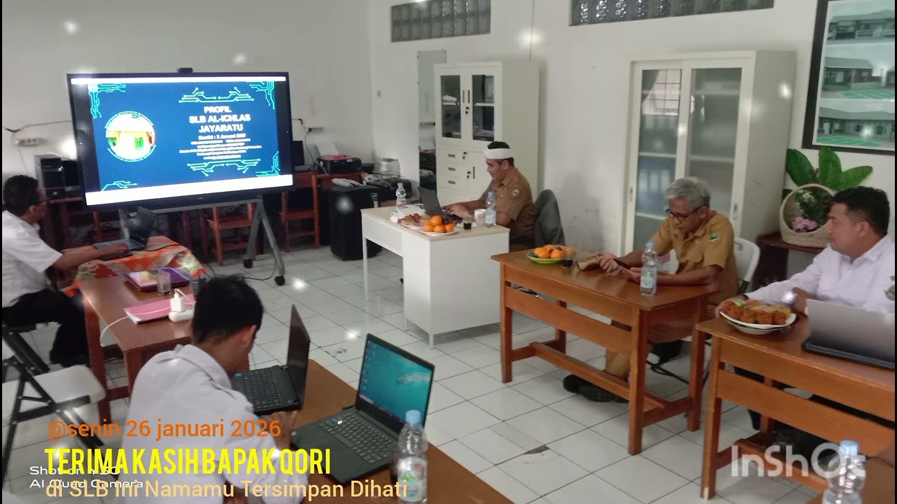 Terima Kasih Bapak Qori #Pengawas PKLK KCD XII #PKKS SLB 2025