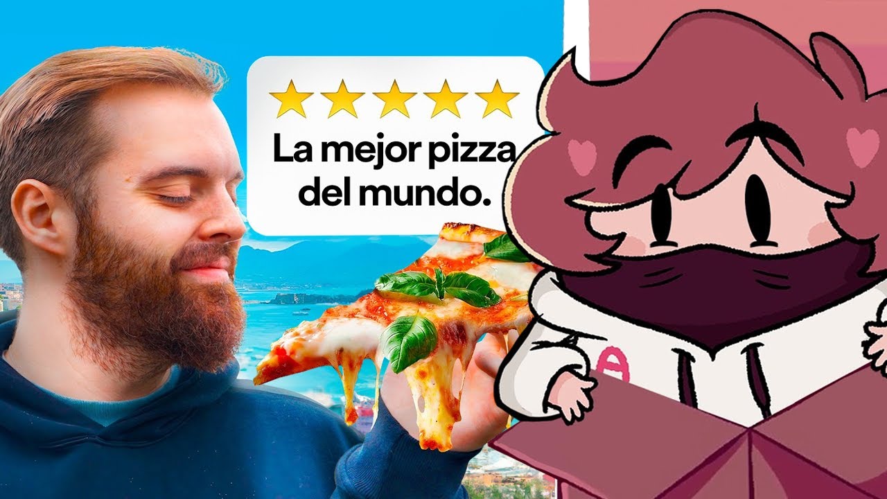 AQUINO reacciona a PROBANDO LA MEJOR PIZZA DEL MUNDO