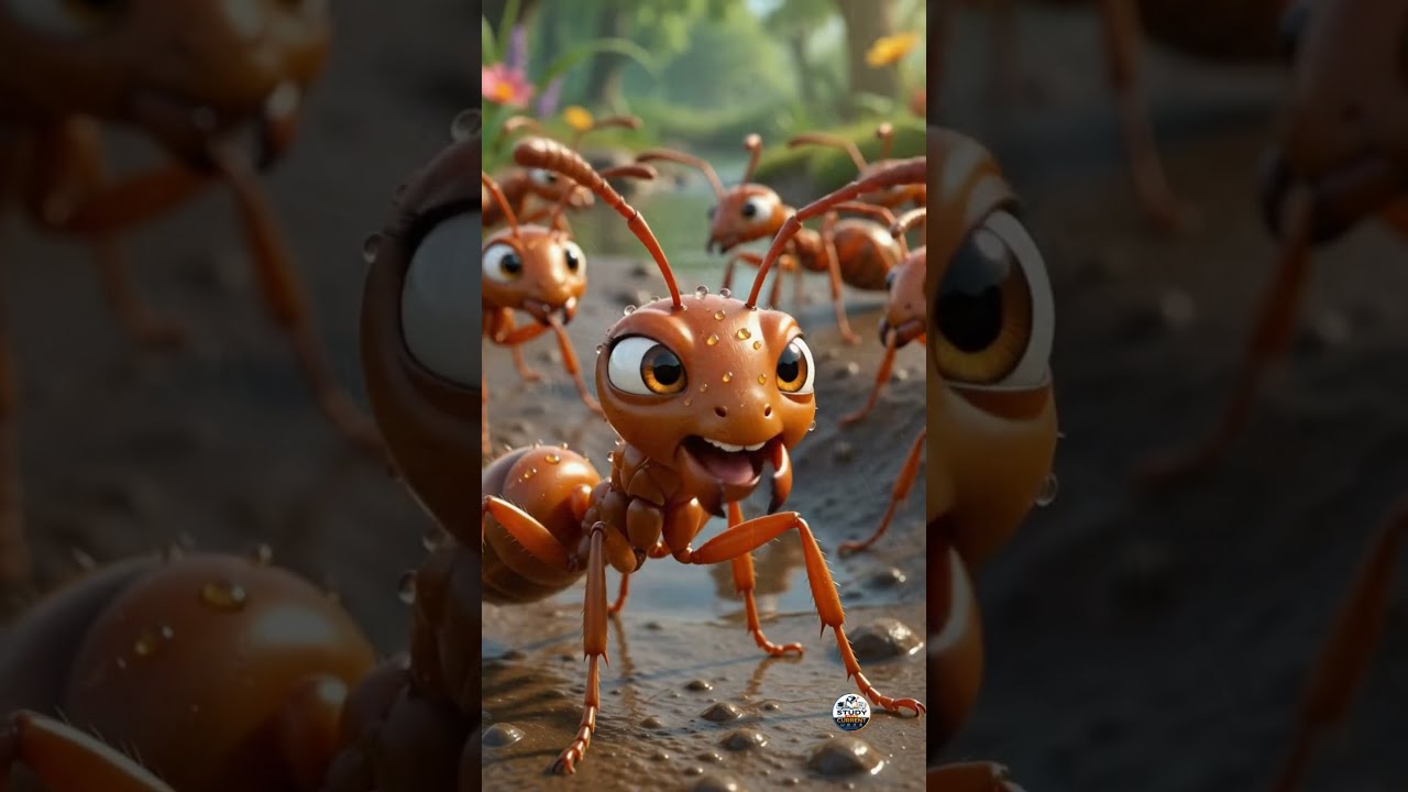How Do Ants Survive a Flood? #youtubeshorts #shorts