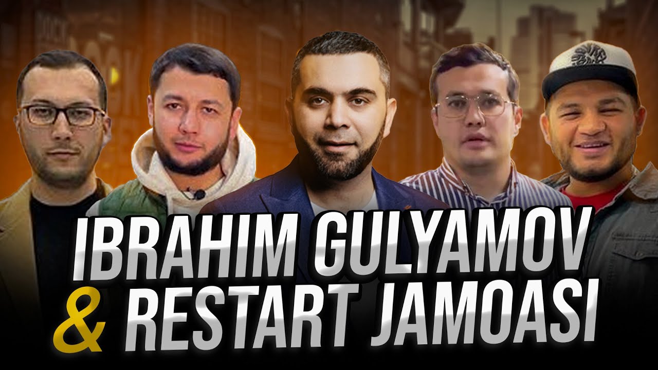 Ibrahim Gulyamov va Restart jamoasi bilan podcast