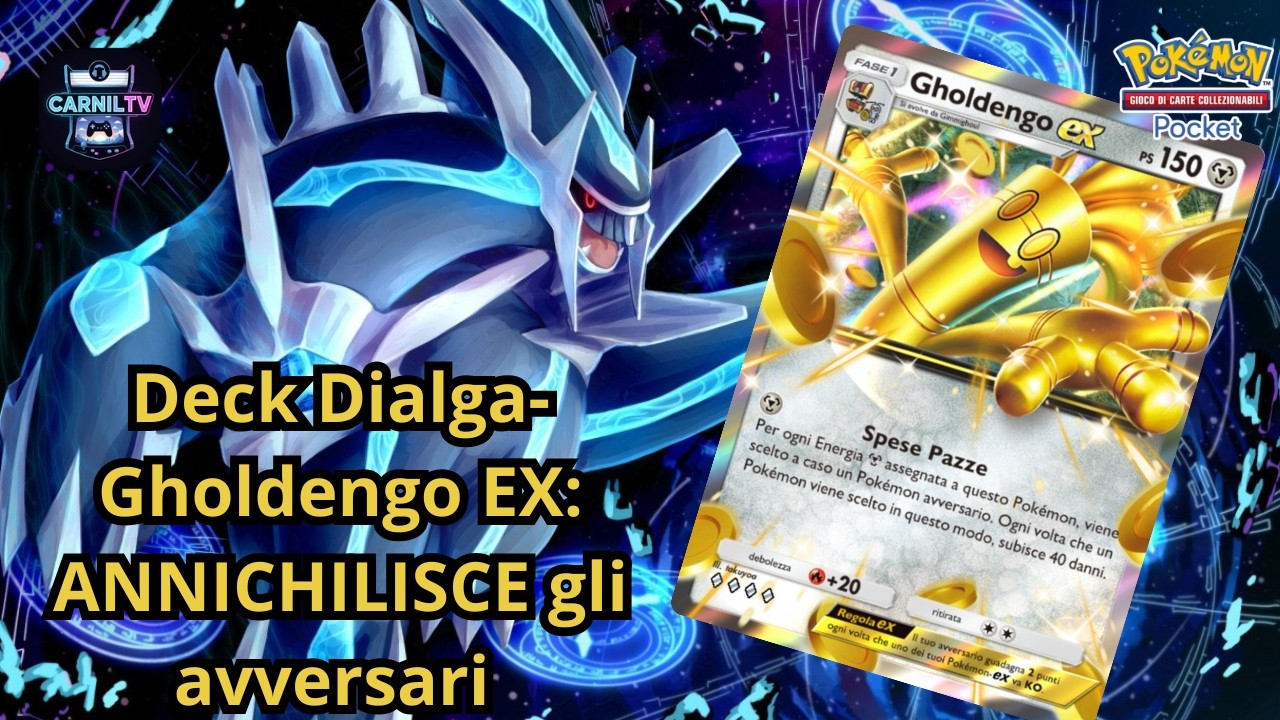 Deck Dialga-Gholdengo EX: una BOMBA !!! Pokémon TCG Pocket   - #pokemon #pokemontcg #pokemoncards