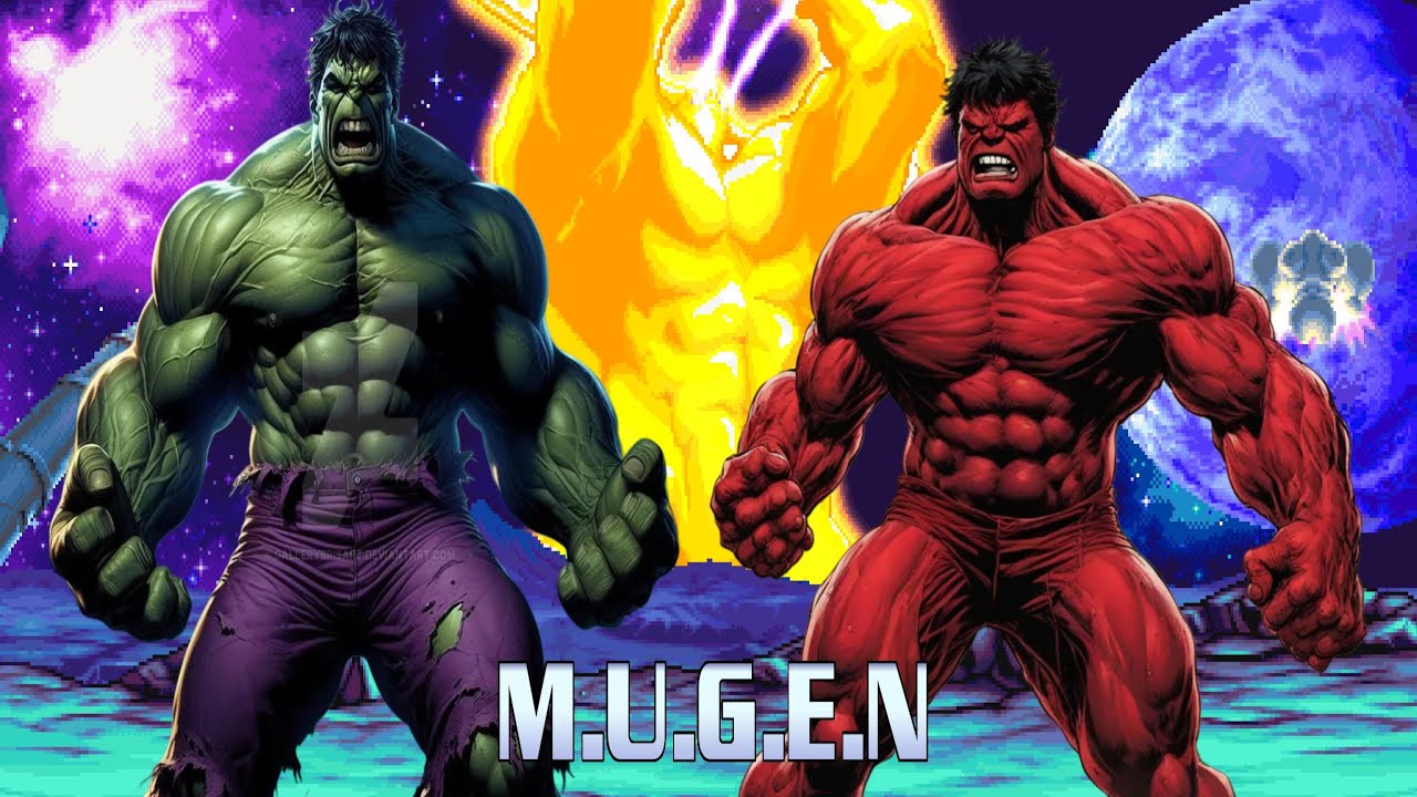 MUGEN Tag Team Arcade Request - Savage Hulk & Red Hulk