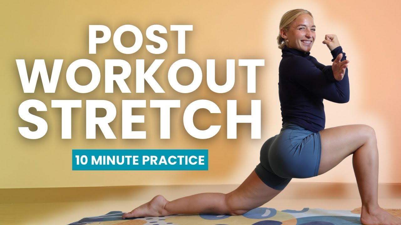 10 Minute Post Workout Stretch | Full Body Cool Down for Recovery 