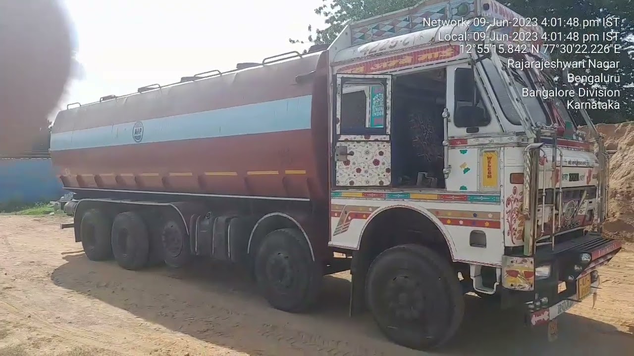 TATA LPT 4225 BSVI 10X2 Tanker Chassis Number Location