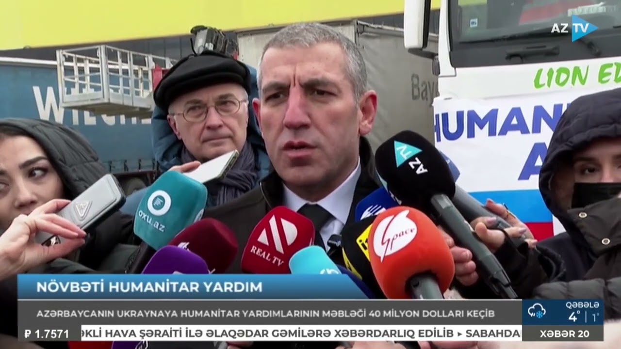 Azərbaycandan Ukraynaya növbəti dəstək