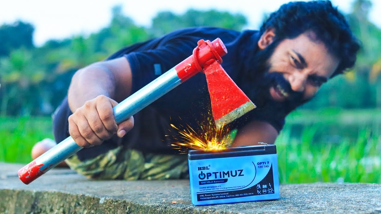 What's inside a Battery | ബാറ്ററി വെട്ടിപ്പൊളിച്ചു നോക്കിയപ്പോൾ | M4 TECH |