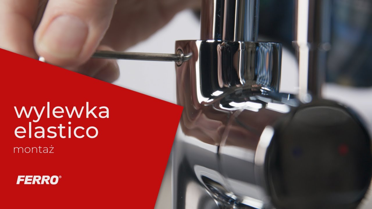 Jak zamontować wylewkę Elastico? | Montaż wylewki w baterii kuchennej | FERRO GROUP