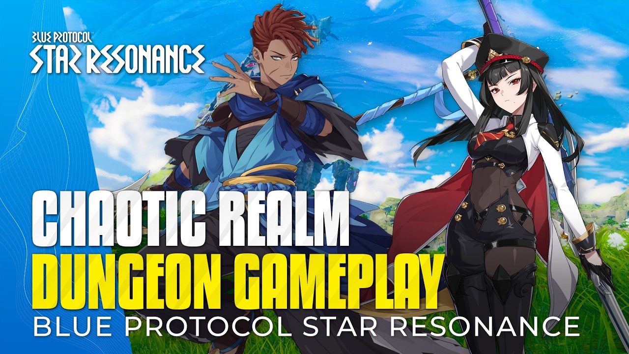 Blue Protocol Star Resonance 5-Man Dungeon Gameplay – Wind Knight & Stormblade